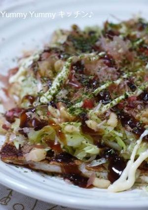簡単☆ウマウマ!!はんぺんのお好み焼き風-レシピのメイン写真
