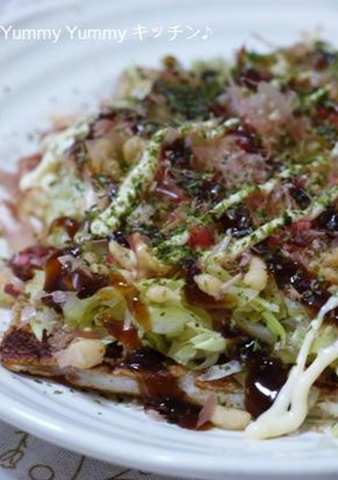 簡単☆ウマウマ!!はんぺんのお好み焼き風-レシピのメイン写真