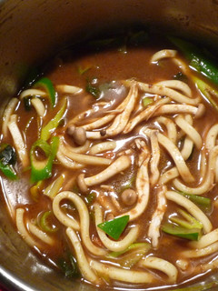鍋洗いも楽になる♪チーズカレーうどん-レシピのメイン写真