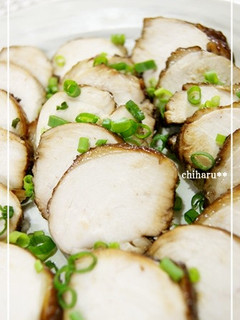 柔らか~♪鶏むね肉のしっとりチャーシュー-レシピのメイン写真