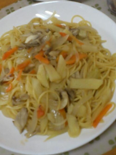 柚子胡椒のピリ辛和風パスタ**-レシピのメイン写真