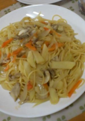 柚子胡椒のピリ辛和風パスタ**-レシピのメイン写真