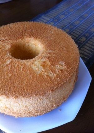 基本のプレーンシフォンケーキ♬-レシピのメイン写真