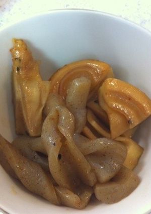 タケノコと蒟蒻のピリ炒めo(^▽^)o-レシピのメイン写真