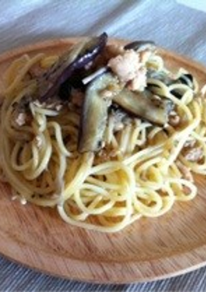 和風パスタ♪なすと鶏ひき肉のそぼろ仕立て-レシピのメイン写真