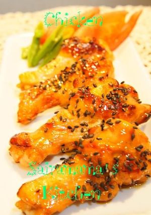 ★鶏手羽元の梅酒風味だれ★-レシピのメイン写真