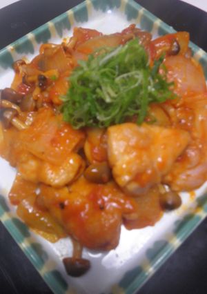 鶏もも肉のケチャップ煮-レシピのメイン写真
