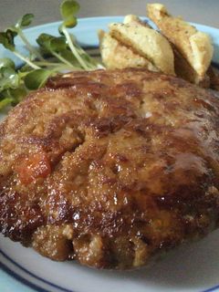 筍入り☆照り焼きハンバーグ-レシピのメイン写真