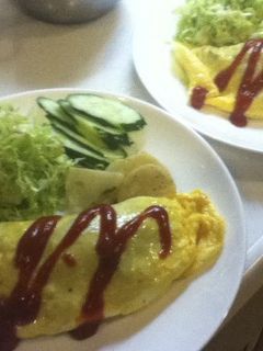 玉ねぎとひき肉でおかずなオムレツ-レシピのメイン写真