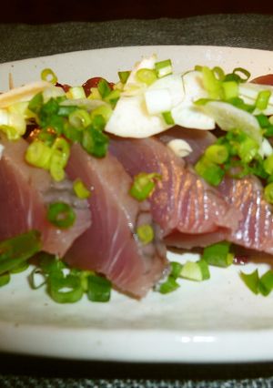 我が家の♥かつおの刺身の食べ方☆-レシピのメイン写真