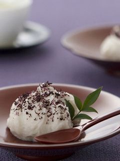 赤しそ風味の里芋のクリームデザート-レシピのメイン写真