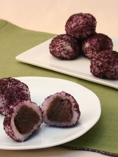 赤しそ風味のプチおはぎ-レシピのメイン写真