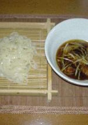 フォアグラ入りの汁で食す★ざるうどん-レシピのメイン写真