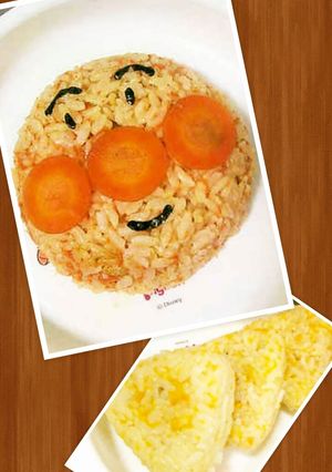 幼児食★　お手軽に栄養満点！人参ごはん-レシピのメイン写真