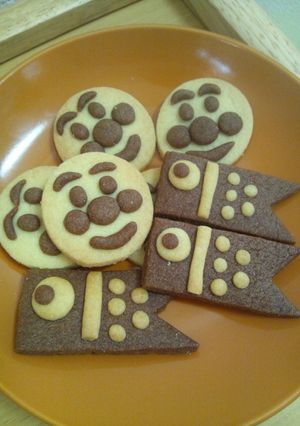 アンパンマンと鯉のぼりクッキー-レシピのメイン写真
