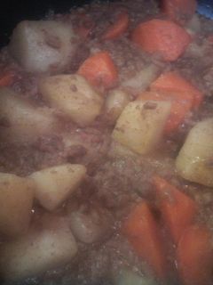 簡単☆じゃがいも&豚ひき肉のそぼろ煮-レシピのメイン写真