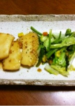 イカのピリ辛ガーリックステーキ-レシピのメイン写真