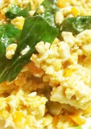 水切りなし☆洋風炒り豆腐-レシピのメイン写真