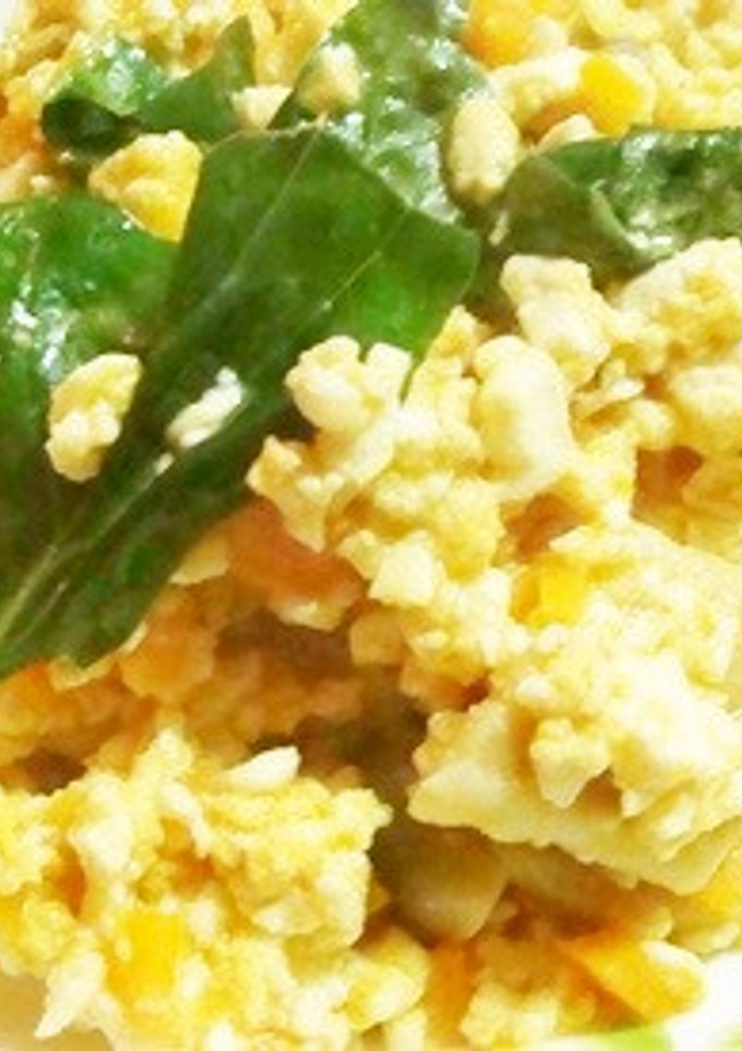 水切りなし☆洋風炒り豆腐-レシピのメイン写真
