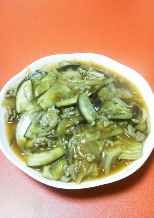 ナスと挽き肉のピリ辛あんかけ-レシピのメイン写真