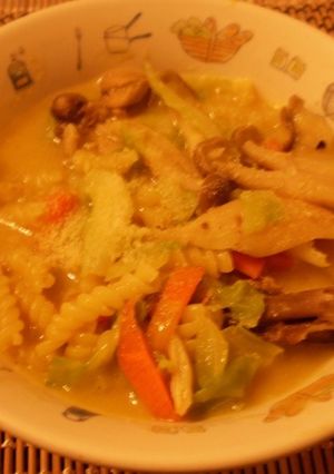 ☆キャベツと骨付きチキンクリーム煮☆-レシピのメイン写真