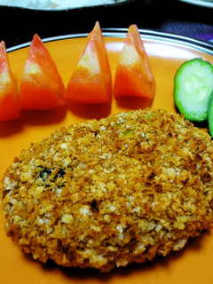 ちょっと残ったカレーの焼きコロッケ❤-レシピのメイン写真