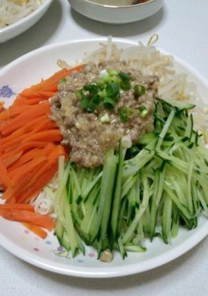 辛くない☆クリーミーじゃじゃ麺(^^)-レシピのメイン写真