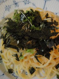 簡単たらこスバゲッティー-レシピのメイン写真