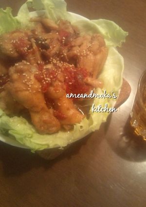 簡単!鶏照りトマトチキン-レシピのメイン写真