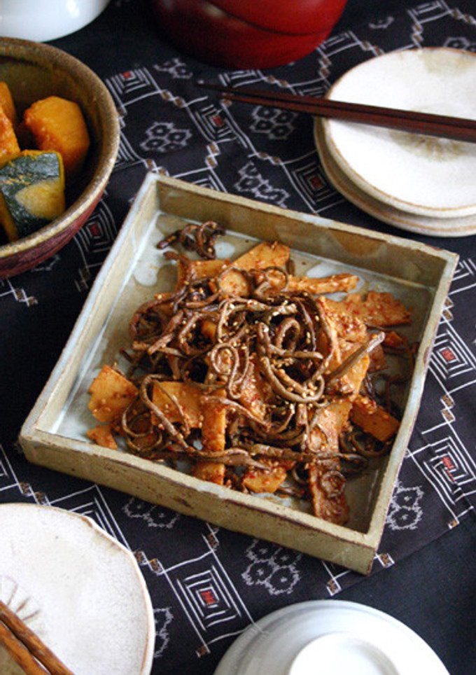 【ゼンマイと筍のナムル】ご飯がもりもり！-レシピのメイン写真