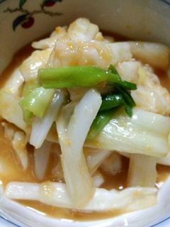 ネギの酢味噌あえ-レシピのメイン写真