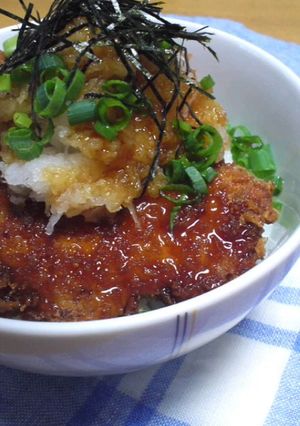 おろしチキンカツ丼-レシピのメイン写真