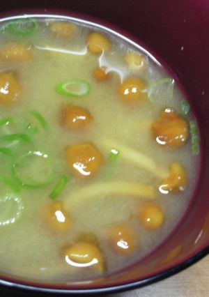 なめこのお味噌汁-レシピのメイン写真