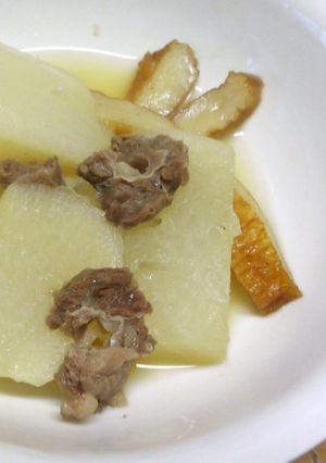 大根と牛すじ肉の煮物-レシピのメイン写真