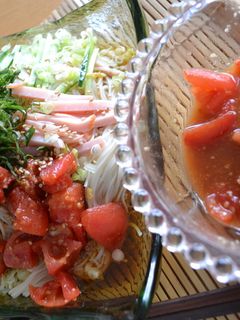 トマトしょうが醤油-レシピのメイン写真