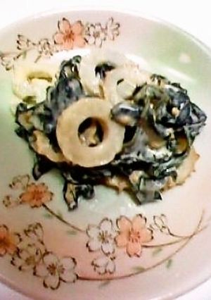 わかめの味噌マヨサラダ-レシピのメイン写真