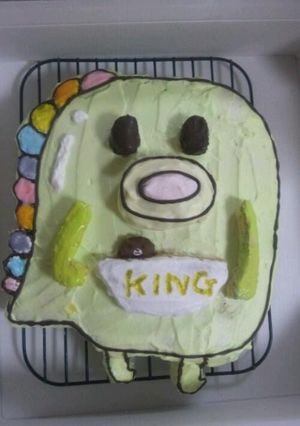 グリーンマン キャラケーキ-レシピのメイン写真