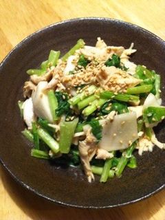 ささみとカブの練り胡麻サラダ-レシピのメイン写真