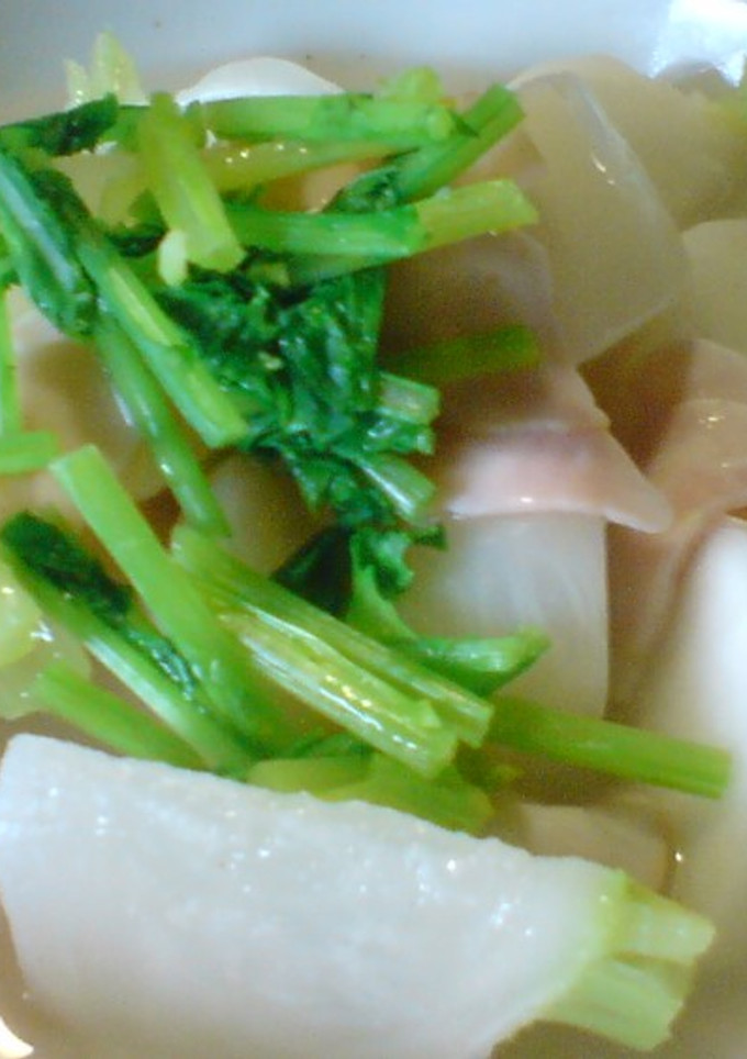 かぶとハムのあっさり煮-レシピのメイン写真
