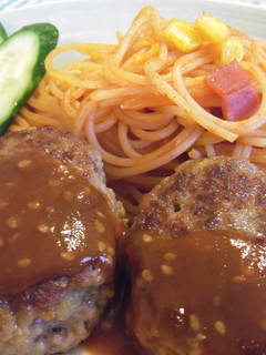 鉄板!! ふわふわハンバーグ-レシピのメイン写真
