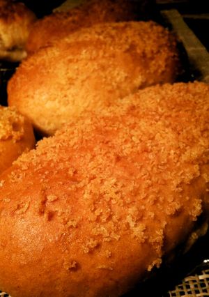 残り物リメイク☆HBで簡単焼きカレーパン-レシピのメイン写真