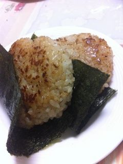 梅焼きおにぎりtoお茶漬け-レシピのメイン写真