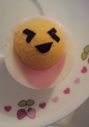 お弁当に☆赤ちゃんゆでたまご-レシピのメイン写真