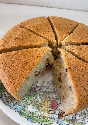 炊飯器⭐︎HMオートミールのバナナケーキ-レシピのメイン写真