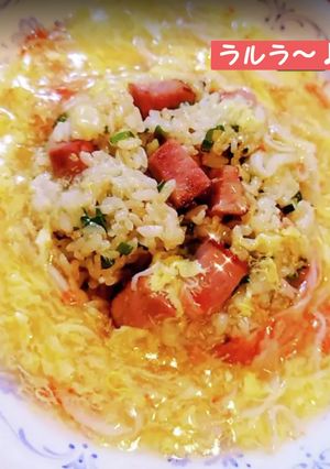 ラルラ♩˒ふんわりあんかけチャーハン♥️-レシピのメイン写真