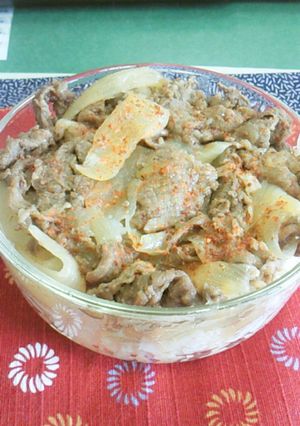 我んとこの、牛丼-レシピのメイン写真