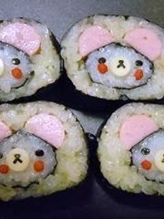 可愛い!!!くまののり巻き-レシピのメイン写真
