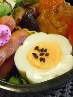 お花のゆでたまご-レシピのメイン写真