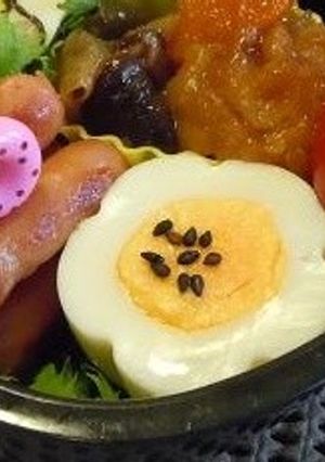 お花のゆでたまご-レシピのメイン写真