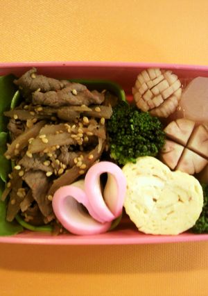 お弁当にも☆ごまがたっぷりな牛肉ごぼう-レシピのメイン写真